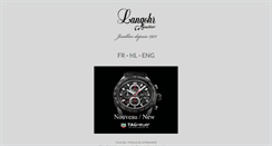 Desktop Screenshot of langohr.be