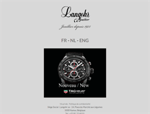 Tablet Screenshot of langohr.be